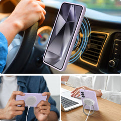 KRYT TECH-PROTECT LIQUID SILICONE MAGSAFE GALAXY S25 MAUVE