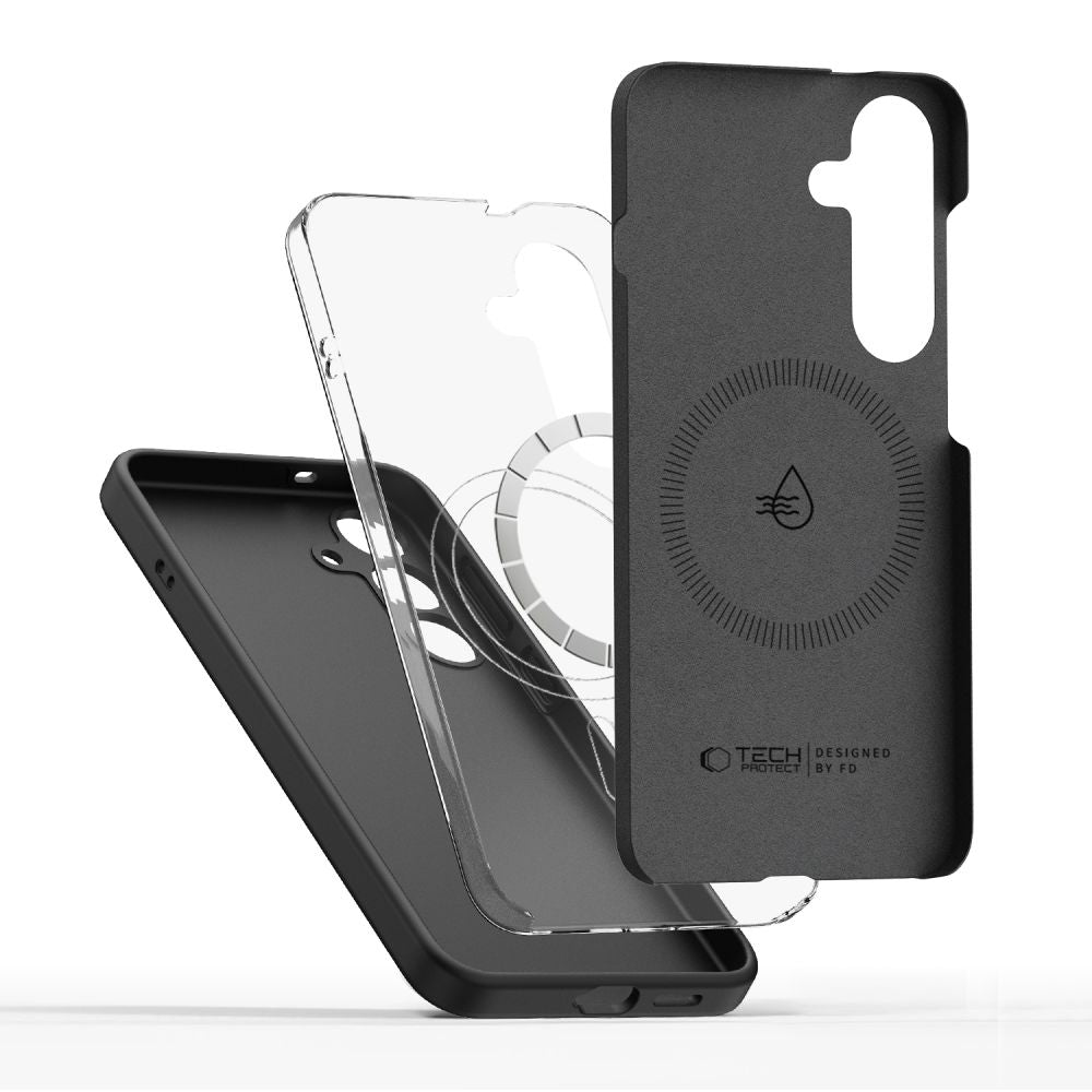 KRYT TECH-PROTECT LIQUID SILICONE MAGSAFE GALAXY S25+ PLUS BLACK