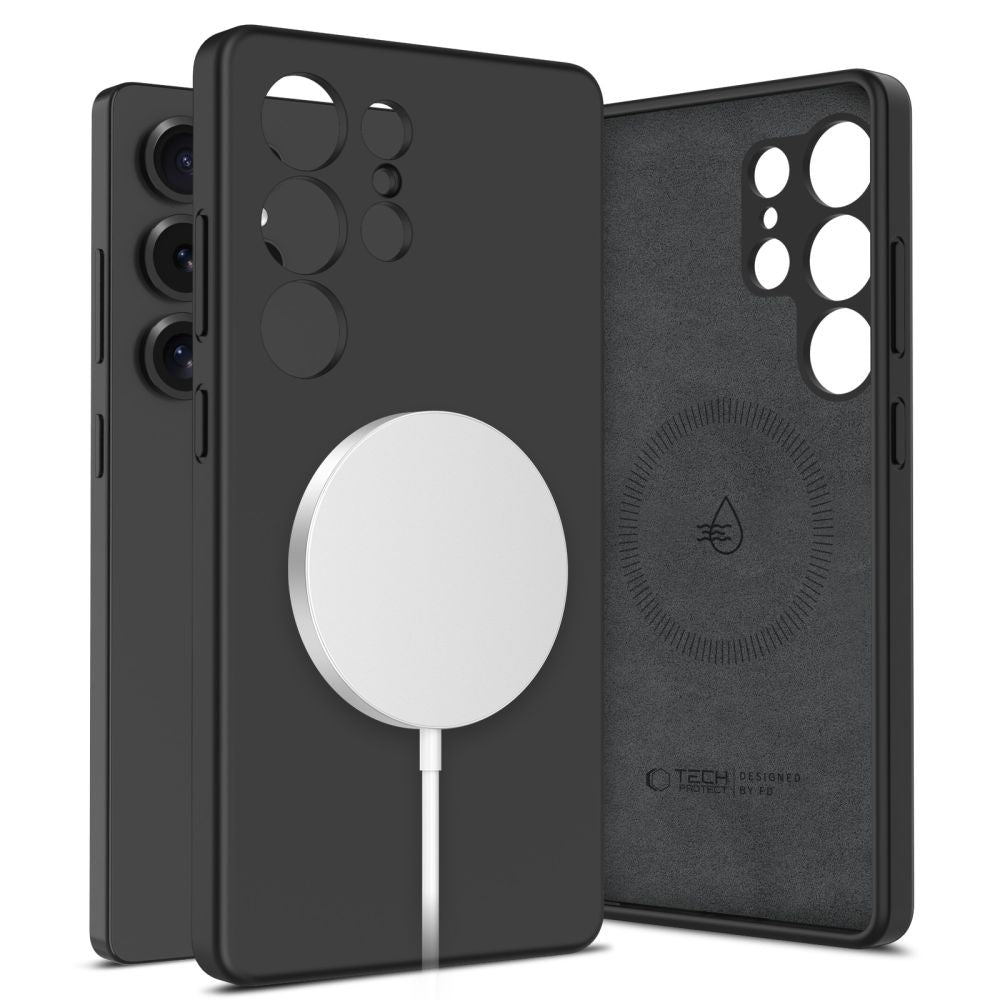 KRYT TECH-PROTECT LIQUID SILICONE MAGSAFE GALAXY S25 ULTRA BLACK
