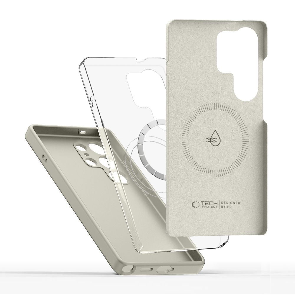 KRYT TECH-PROTECT LIQUID SILICONE MAGSAFE GALAXY S25 ULTRA COSMIC LATTE
