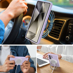 KRYT TECH-PROTECT LIQUID SILICONE MAGSAFE GALAXY S25 ULTRA MAUVE