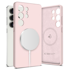 KRYT TECH-PROTECT LIQUID SILICONE MAGSAFE GALAXY S25 ULTRA PINK PEARL