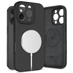 KRYT TECH-PROTECT LIQUID SILICONE MAGSAFE IPHONE 16 PRO MAX BLACK