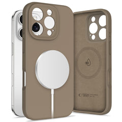 KRYT TECH-PROTECT LIQUID SILICONE MAGSAFE IPHONE 16 PRO MAX CHOCOLATE BROWN