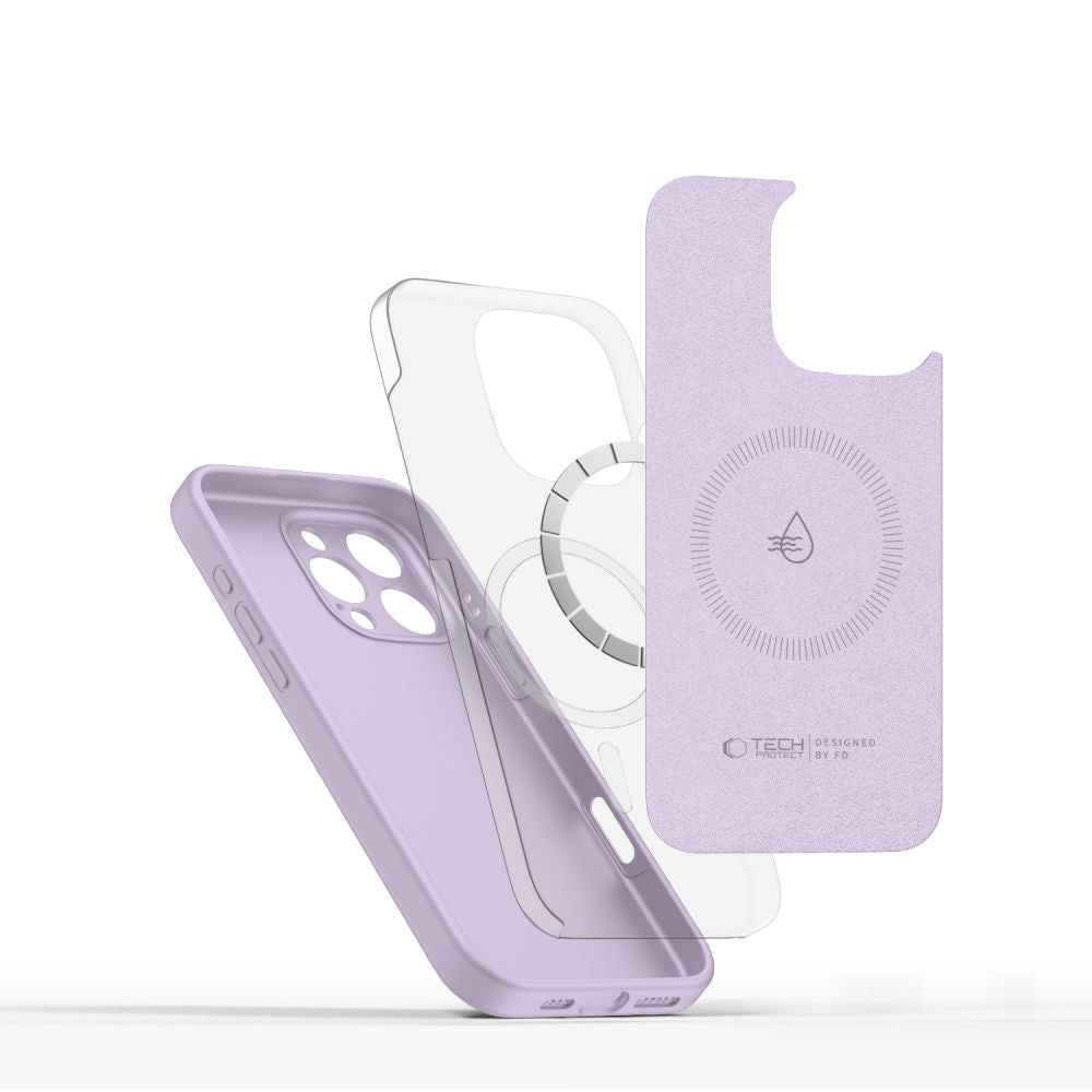 KRYT TECH-PROTECT LIQUID SILICONE MAGSAFE IPHONE 16 PRO MAX MAUVE
