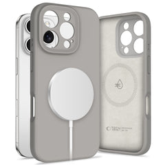 KRYT TECH-PROTECT LIQUID SILICONE MAGSAFE IPHONE 16 PRO MAX STONE GREY