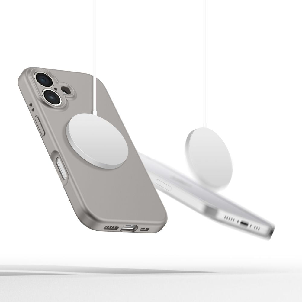 KRYT TECH-PROTECT LIQUID SILICONE MAGSAFE IPHONE 16 STONE GREY