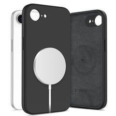 KRYT TECH-PROTECT LIQUID SILICONE MAGSAFE IPHONE 16E BLACK