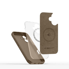 KRYT TECH-PROTECT LIQUID SILICONE MAGSAFE IPHONE 16E CHOCOLATE BROWN