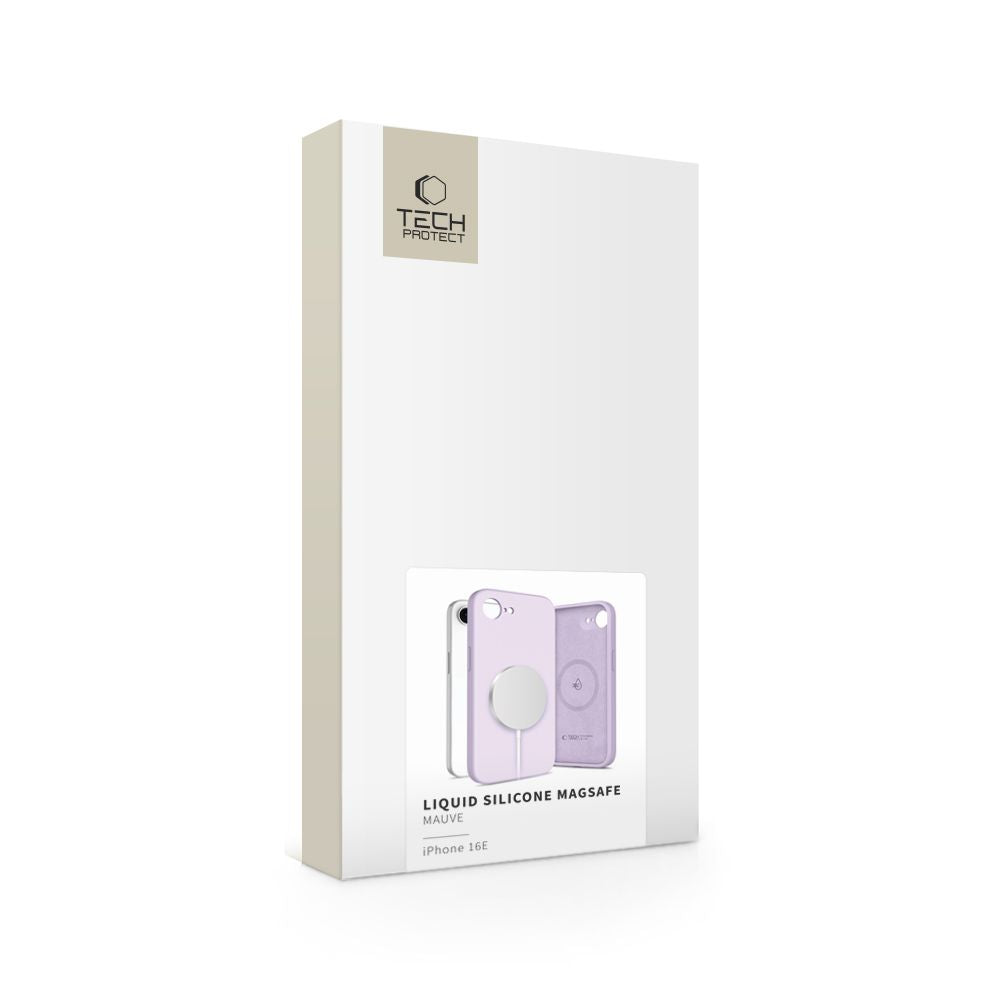 KRYT TECH-PROTECT LIQUID SILICONE MAGSAFE IPHONE 16E MAUVE
