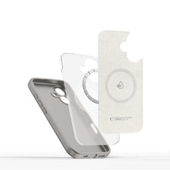 KRYT TECH-PROTECT LIQUID SILICONE MAGSAFE IPHONE 16E STONE GREY