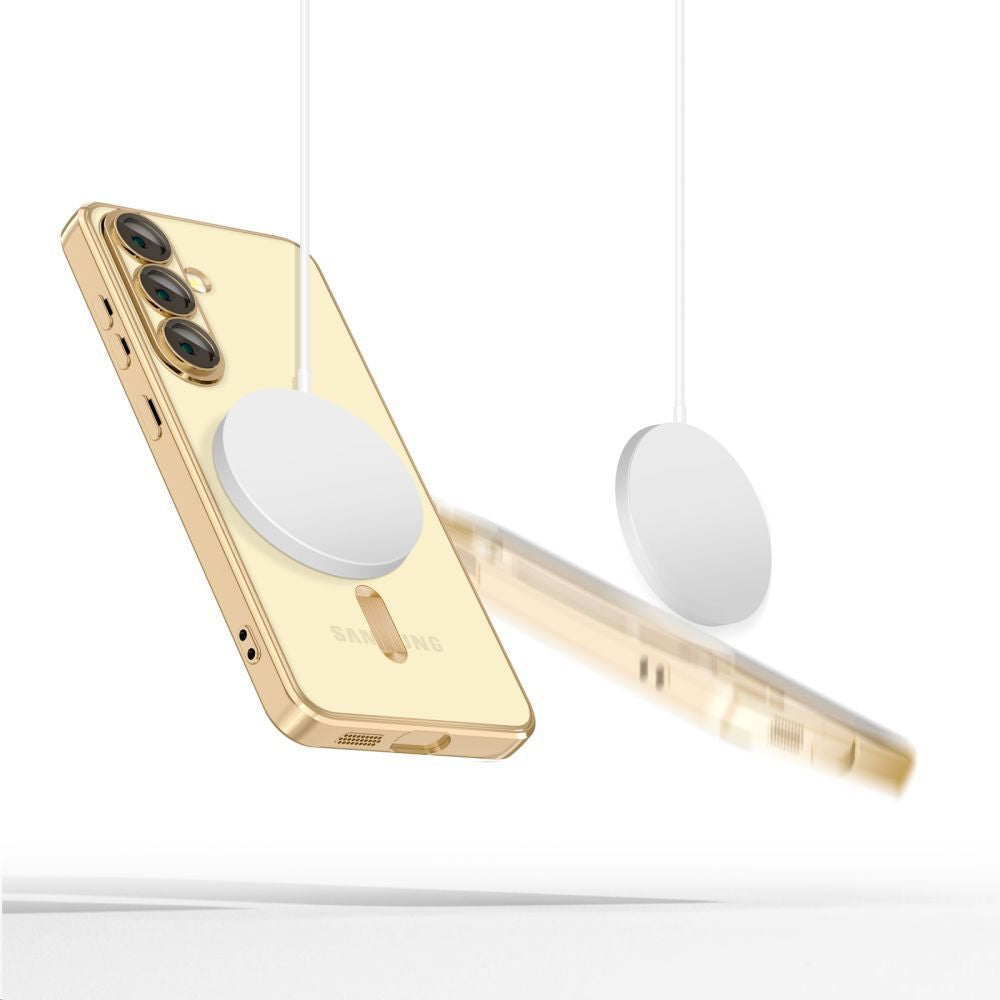 KRYT TECH-PROTECT MAGFLEX MAGSAFE GALAXY S25 EDGE SHINY GOLD