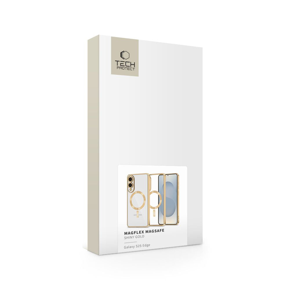 KRYT TECH-PROTECT MAGFLEX MAGSAFE GALAXY S25 EDGE SHINY GOLD