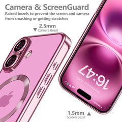 KRYT TECH-PROTECT MAGFLEX MAGSAFE IPHONE 16 SHINY ROSE
