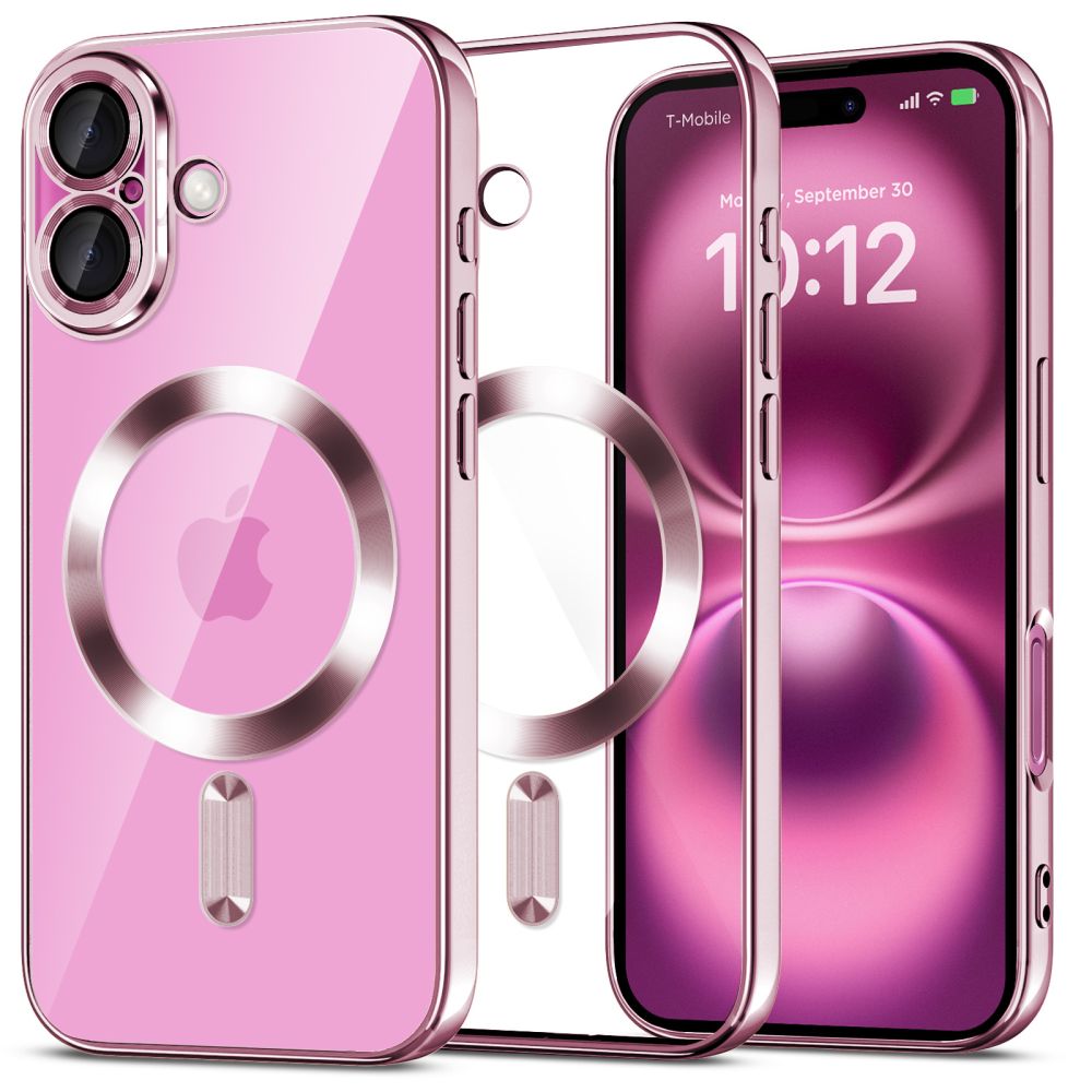 KRYT TECH-PROTECT MAGFLEX MAGSAFE IPHONE 16 SHINY ROSE