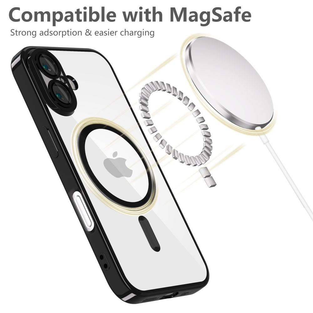 KRYT TECH-PROTECT MAGFLEX MAGSAFE IPHONE 16E SHINY BLACK