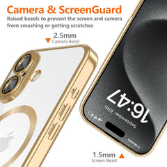 KRYT TECH-PROTECT MAGFLEX MAGSAFE IPHONE 16E SHINY GOLD