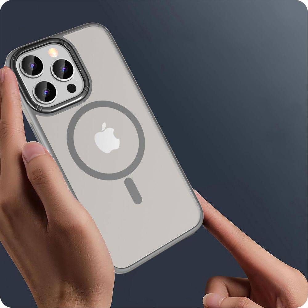 KRYT TECH-PROTECT MAGMAT ”2” MAGSAFE IPHONE 15 PRO MATTE TITANIUM
