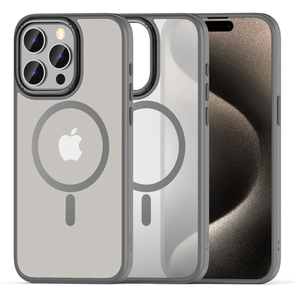 KRYT TECH-PROTECT MAGMAT ”2” MAGSAFE IPHONE 15 PRO MATTE TITANIUM