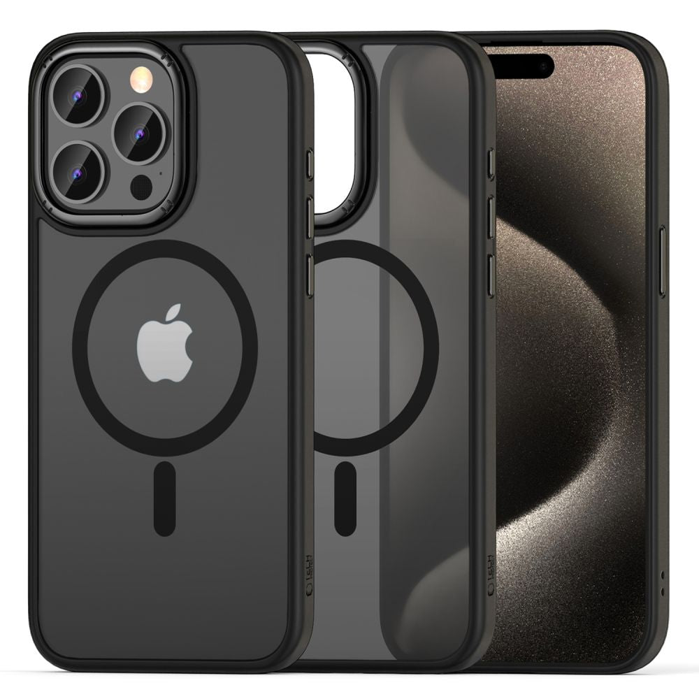 KRYT TECH-PROTECT MAGMAT ”2” MAGSAFE IPHONE 15 PRO MAX MATTE BLACK