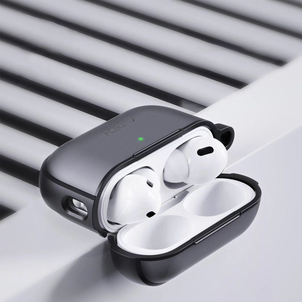 PUZDRO TECH-PROTECT MAGMAT APPLE AIRPODS PRO 1 / 2 MATTE BLACK