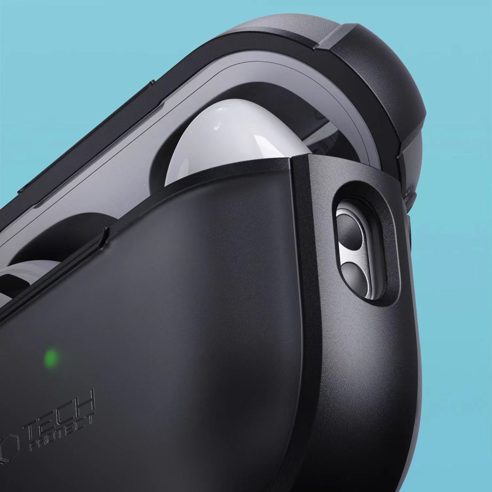 PUZDRO TECH-PROTECT MAGMAT APPLE AIRPODS PRO 1 / 2 MATTE BLACK