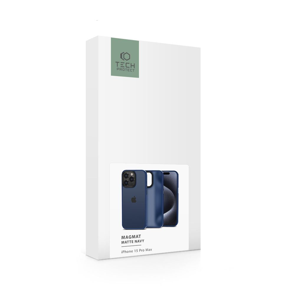 KRYT TECH-PROTECT MAGMAT IPHONE 15 PRO MAX MATTE NAVY