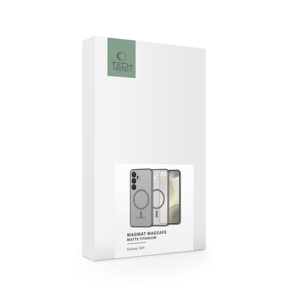 KRYT TECH-PROTECT MAGMAT MAGSAFE GALAXY S24 MATTE TITANIUM