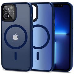 KRYT  TECH-PROTECT MAGMAT MAGSAFE IPHONE 12 / 12 PRO MATTE NAVY