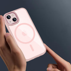 KRYT TECH-PROTECT MAGMAT MAGSAFE IPHONE 15 PINK/CLEAR