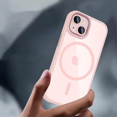 KRYT TECH-PROTECT MAGMAT MAGSAFE IPHONE 15 PINK/CLEAR