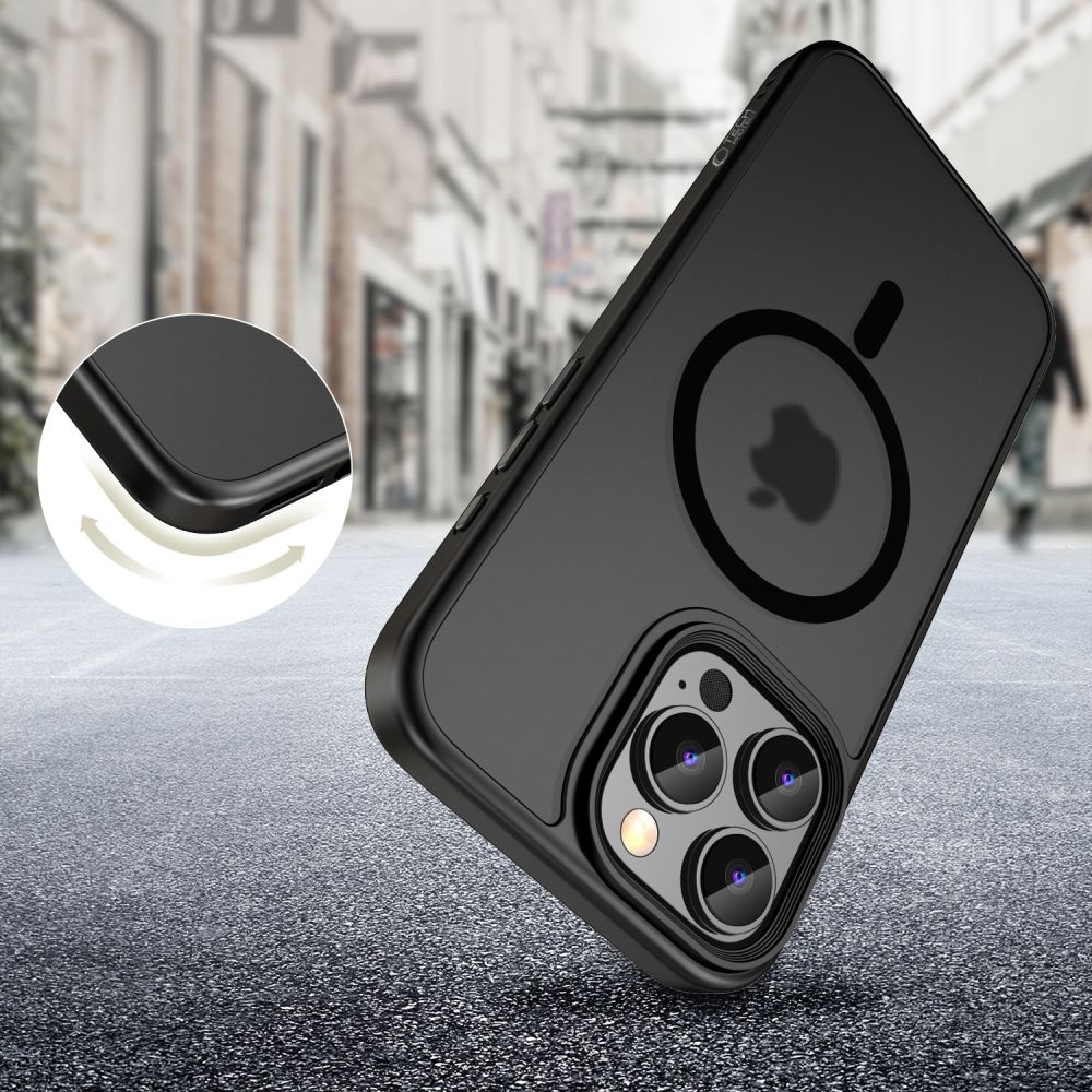 KRYT NA  IPHONE 16 PRO MAX TECH-PROTECT MAGMAT MAGSAFE MATTE BLACK