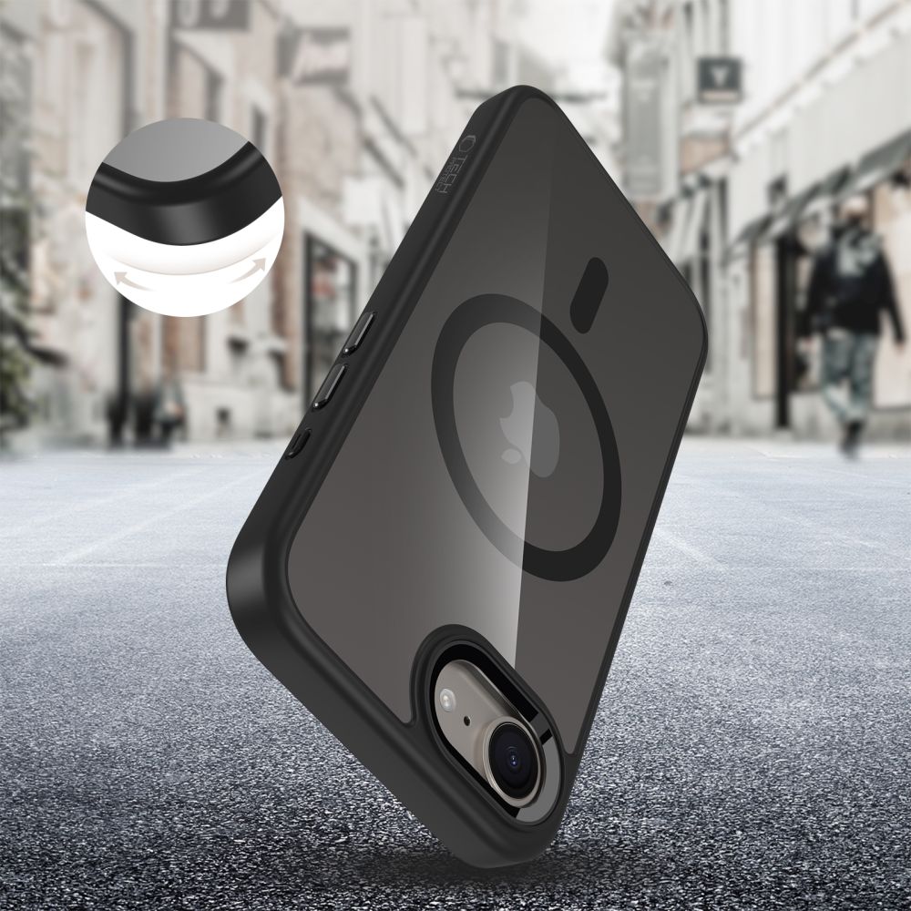 KRYT TECH-PROTECT MAGMAT MAGSAFE IPHONE 16E BLACK/CLEAR