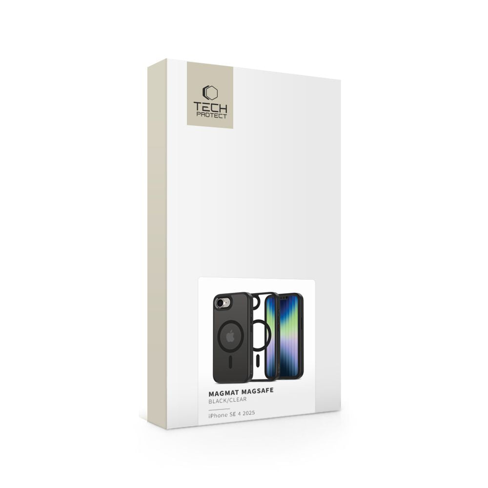 KRYT TECH-PROTECT MAGMAT MAGSAFE IPHONE 16E BLACK/CLEAR