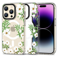 KRYT TECH-PROTECT MAGMOOD MAGSAFE IPHONE 15 PRO SPRING DAISY