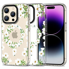 KRYT TECH-PROTECT MAGMOOD MAGSAFE IPHONE 15 PRO WHITE DAISY