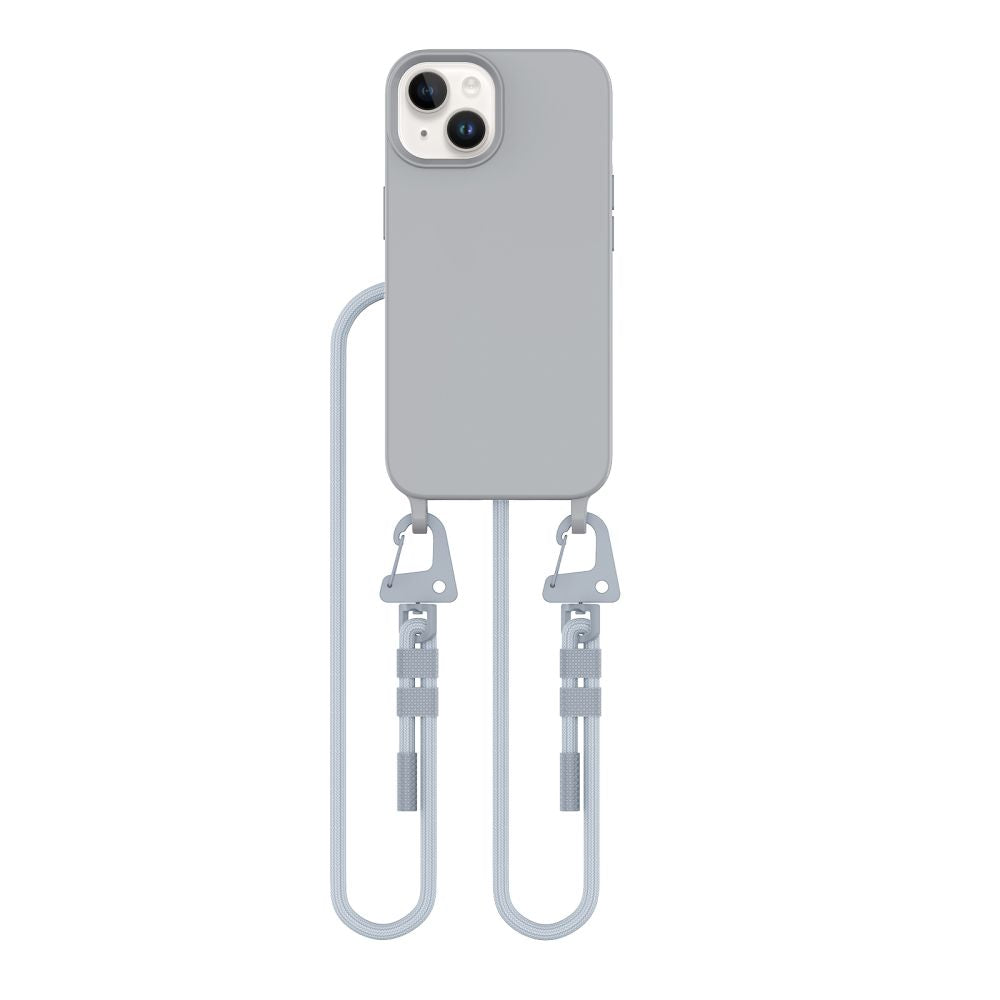 KRYT TECH-PROTECT MAGNECKLACE MAGSAFE IPHONE 15 CRAYON GREY
