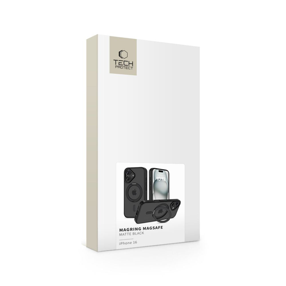 KRYT TECH-PROTECT MAGRING MAGSAFE IPHONE 16 MATTE BLACK