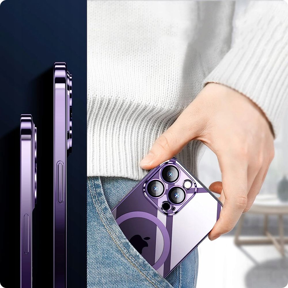 KRYT NA IPHONE 14 PRO HEYCASE MAGSHINE MAGSAFE PURPLE