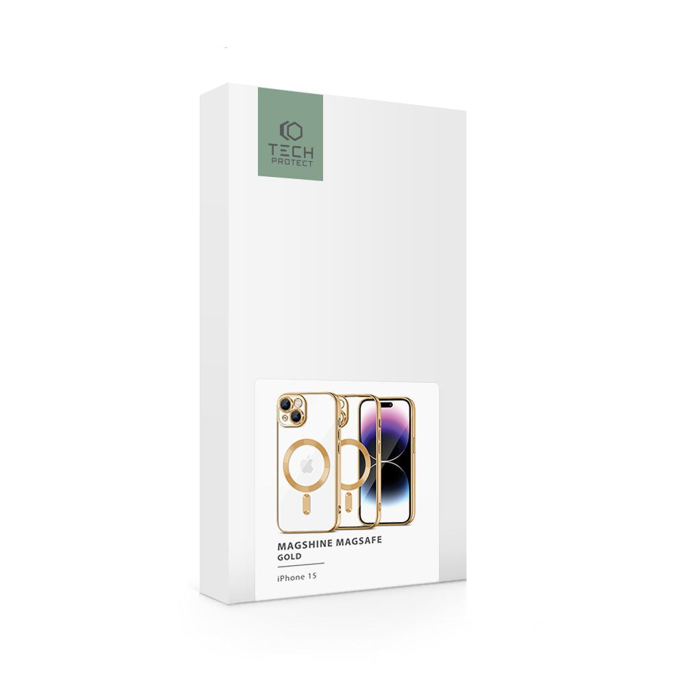 KRYT TECH-PROTECT MAGSHINE MAGSAFE IPHONE 15 GOLD