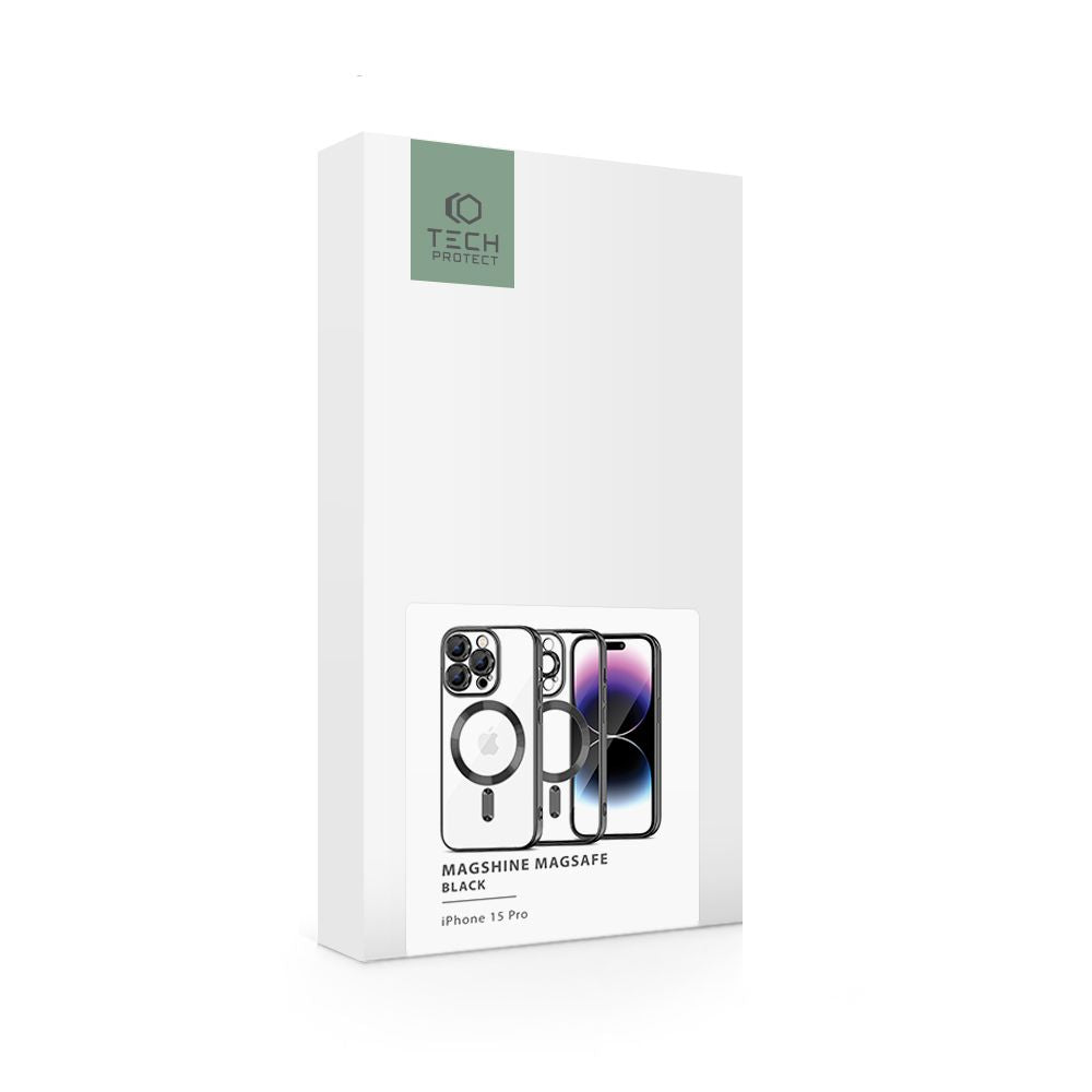 KRYT NA IPHONE 15 PRO MAGSAFE HEYCASE MAGSHINE BLACK
