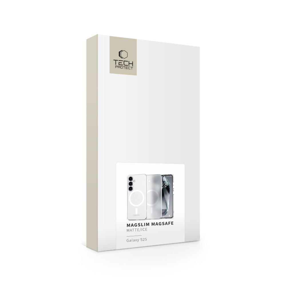 KRYT TECH-PROTECT MAGSLIM MAGSAFE GALAXY S25 MATTE/ICE