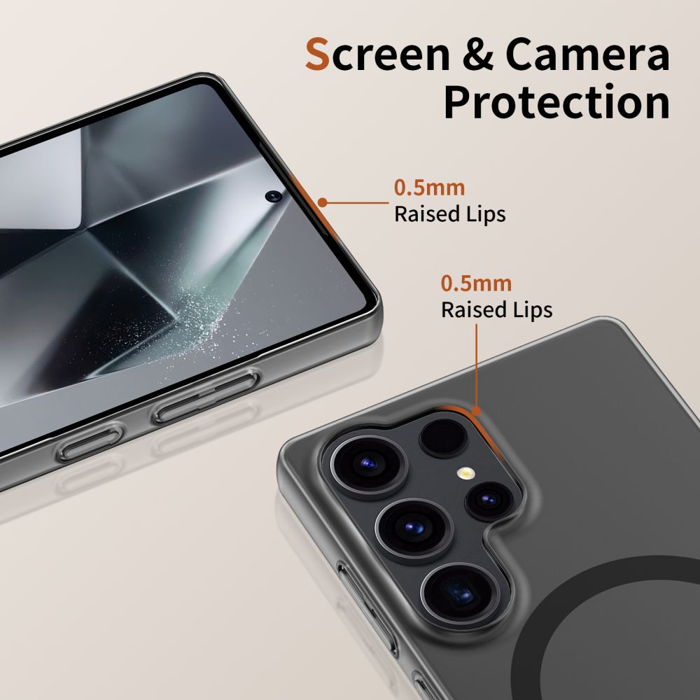 KRYT TECH-PROTECT MAGSLIM MAGSAFE GALAXY S25 ULTRA MATTE/BLACK
