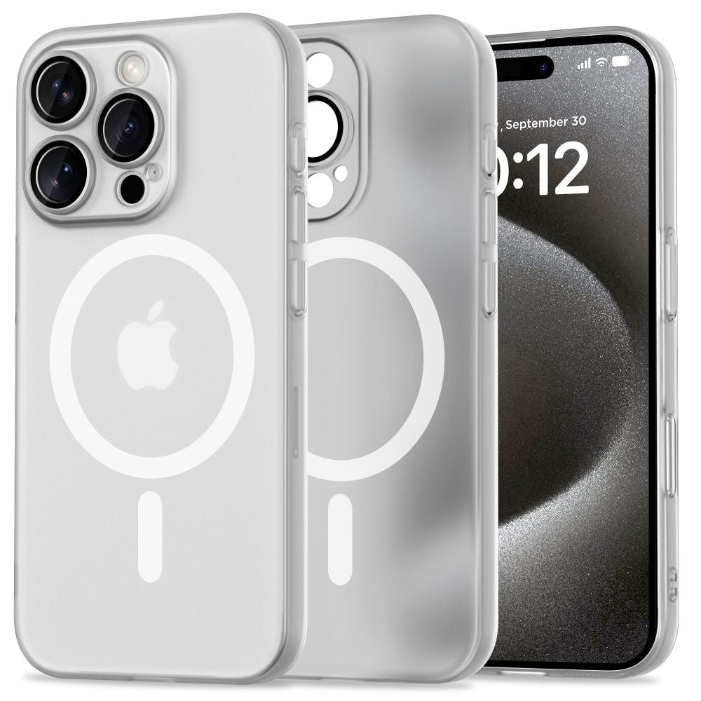 KRYT NA IPHONE 16 PRO MAX TECH-PROTECT MAGSLIM MAGSAFE MATTE/WHITE