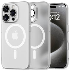 KRYT NA IPHONE 16 PRO MAX TECH-PROTECT MAGSLIM MAGSAFE MATTE/WHITE