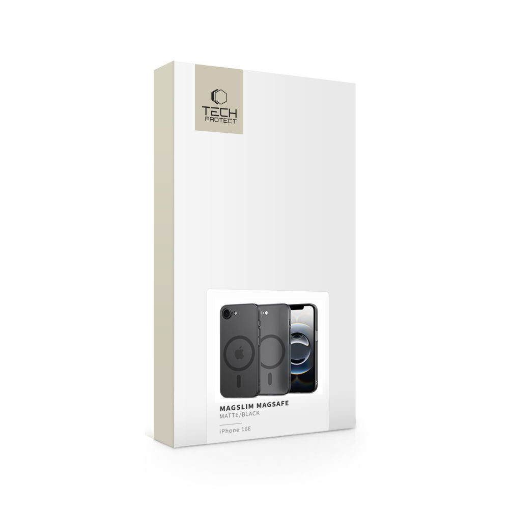 KRYT TECH-PROTECT MAGSLIM MAGSAFE IPHONE 16E MATTE/BLACK