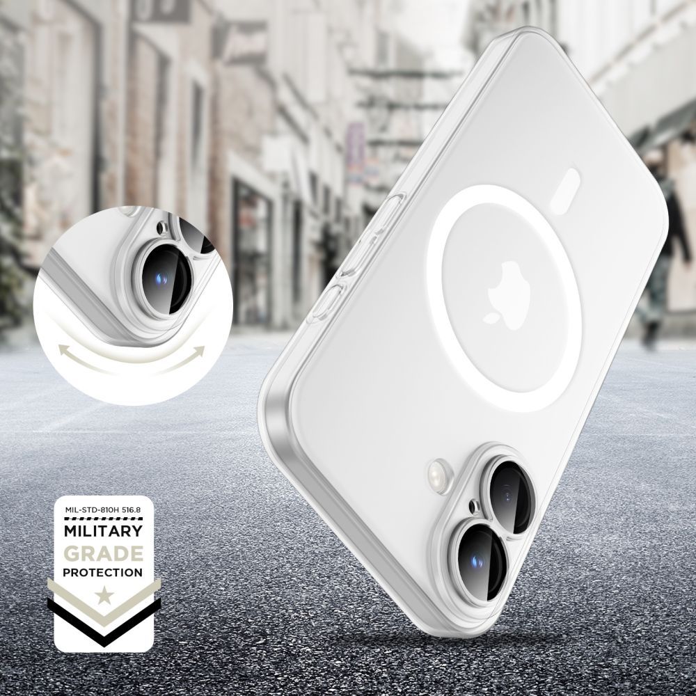 KRYT TECH-PROTECT MAGSLIM MAGSAFE IPHONE 16E MATTE/ICE