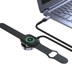 TECH-PROTECT MC01 ULTRABOOST MAGNETIC CHARGER TYPE-C CABLE 120CM APPLE WATCH BLACK
