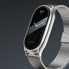 REMIENOK NA XIAOMI MI BAND 8 / 9 / NFC DOOP MILANESE LOOP SILVER