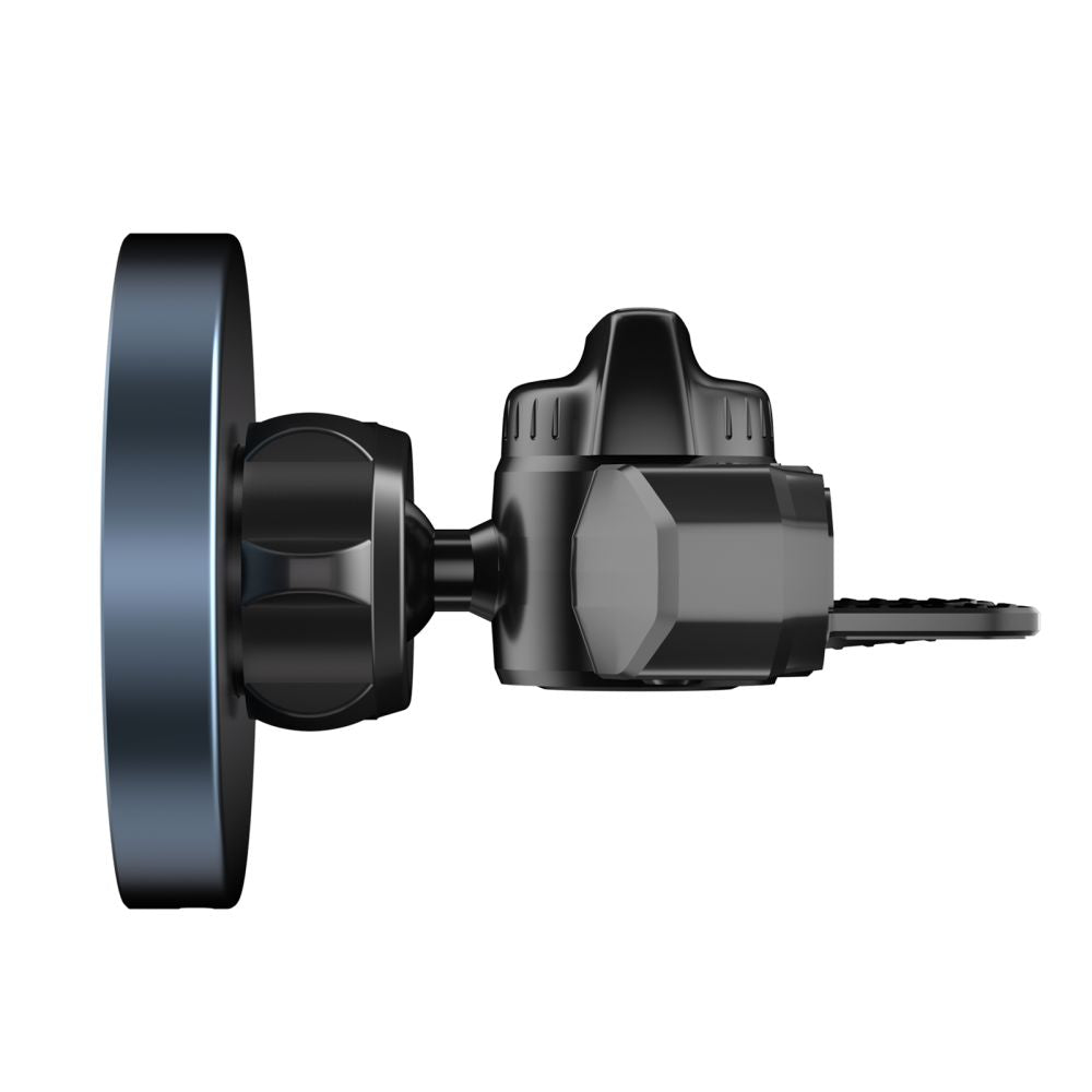 DRŽIAK TELEFÓNU DO AUTA S BEZDRÔTOVÝM NABÍJANÍM TECH-PROTECT MM15W-V5 MAGNETIC MAGSAFE CD & VENT CAR MOUNT WIRELESS CHARGER 15W BLACK/BLACK